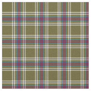 Tissu Plaid de mode de vert et de pourpre de mousse