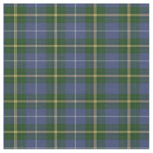 Tissu Plaid de tartan bleu de la Nouvelle-Écosse de
