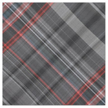 Plaid noir et rouge