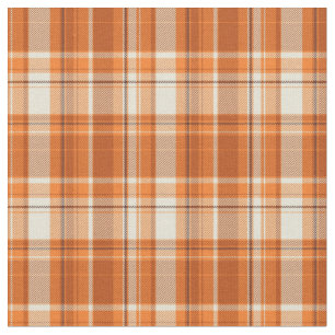Tissu Plaid orange