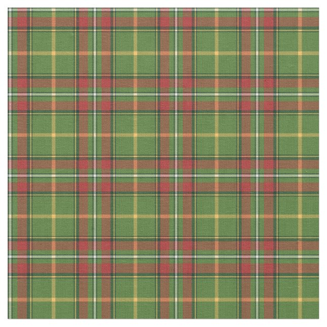 Tissu Plaid vert de Noël (Fermer)