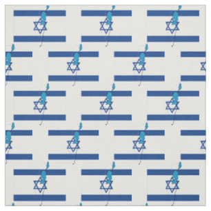 Tissu Plan du DRAPEAU Patriotique ISRAËL