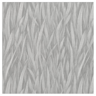 Tissu Plante au crayon noir et blanc