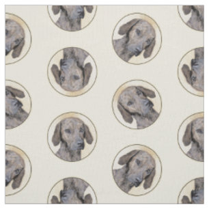 Tissu Plott Hound Peinture Brindle Cute Original Chien A