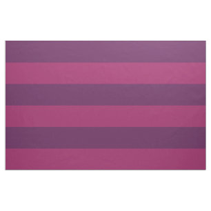 Tissu Plum et Berry Purple Grandes rayures Grande échell