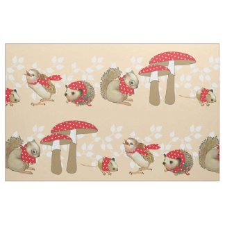 Tissu Point de champignon idem