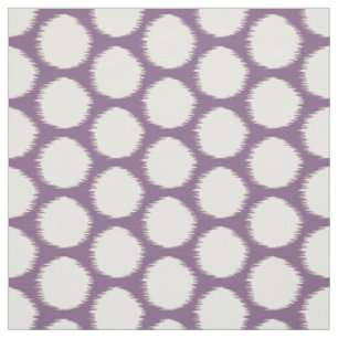 Tissu Point Ikat des humeurs asiatiques violettes