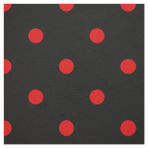 Tissu Pointe flamenco rouge et noire espagnole