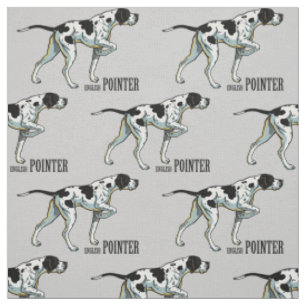 Tissu pointeur anglais