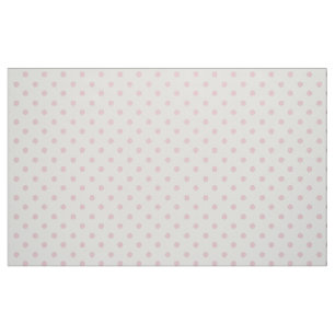 Tissu pointillé Polka/rose