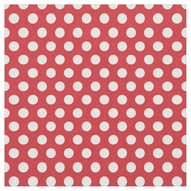 Tissu Points Rouges (Fermer)