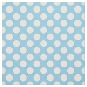 Tissu Pois Bleus, Motif Pointe Polka, Points, Pointe