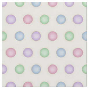 Tissu Pois colorés en Pastels Détentés (petits)