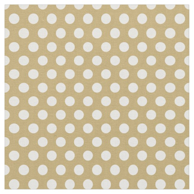 Tissu Pois d'or (Fermer)