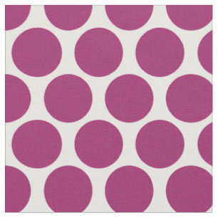 Tissu Pois moisi pourpre Berry
