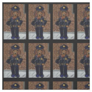 TISSU POLICIER DOXIE ROUGE