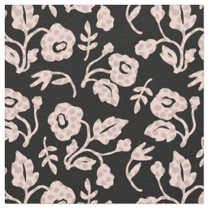 Tissu Polka Dot Flower