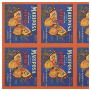 Tissu Pommes de Mariposa