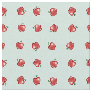 Tissu Pommes sur le point de la int