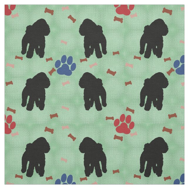 Tissu Poodle d'ombre (Échantillon)