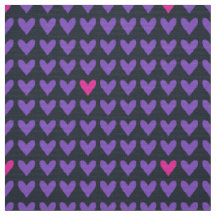 POPSTAR - Coeurs valentine violet et rose chaud