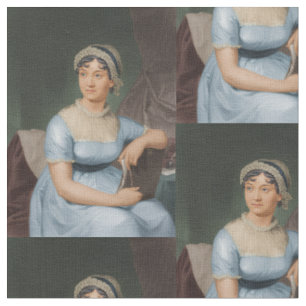 Tissu Portrait de Jane Austen