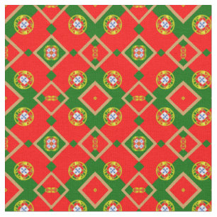 Tissu Portugais Drapeau et Portugal Mode textile branch