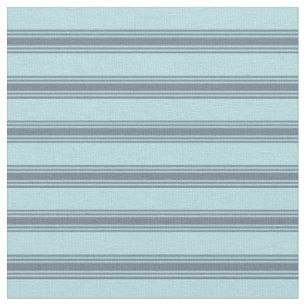 Tissu Poudre bleu et gris ardoise Motif des rayures