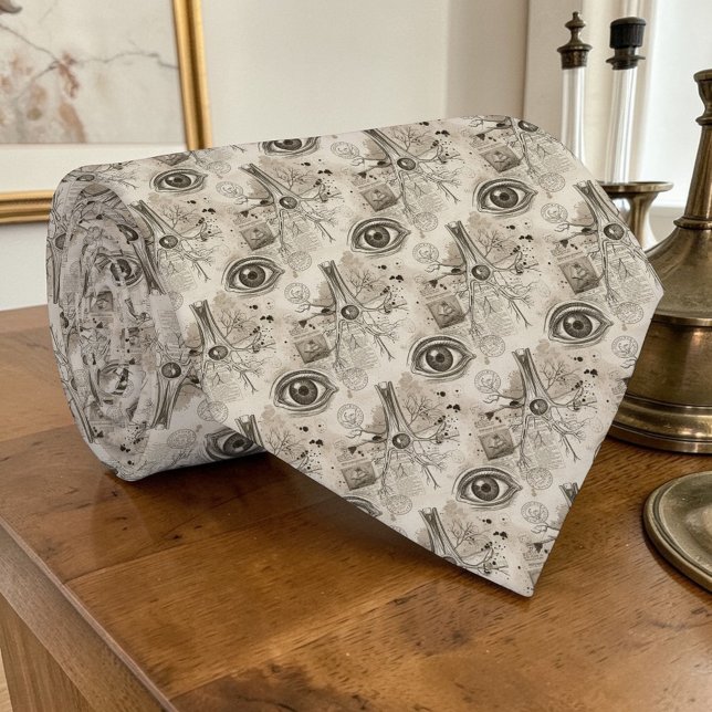 Tissu pour cravate personnalisé avec illustration  (Créateur téléchargé)