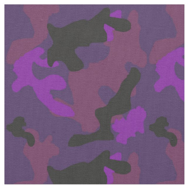 Tissu pourpre de camouflage (Fermer)