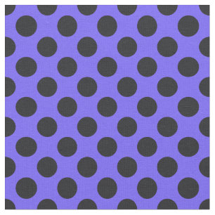 Tissu pourpre et noir de point de polka