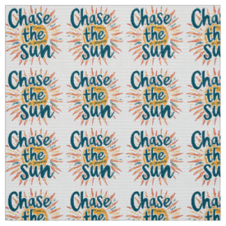 Tissu Poursuivre le soleil