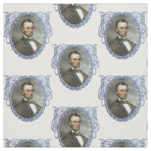 Tissu Président républicain américain d'Abe Abraham