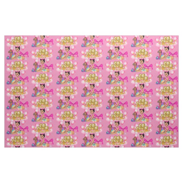 Tissu Princesse en rose (Fat Quarter)