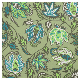 Tissu Protea Batik Hawaï Tropical Floral