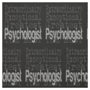 Tissu Psychologue Extraordinaire Fabric