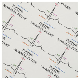 Tissu Pulse normale à l'intérieur de l'électrocardiog