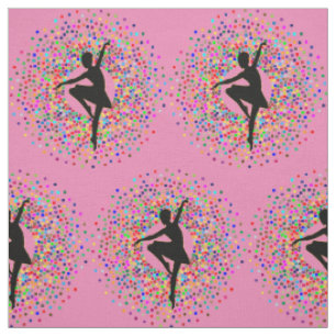 Tissu Purple Ballerina couleur éclater