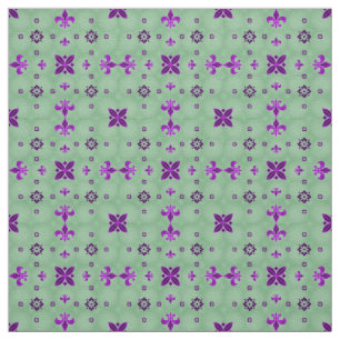 Tissu Purple et vert