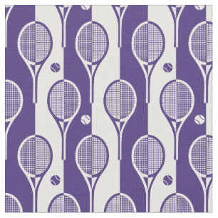 Tissu Rackets de tennis blancs (ying yang) XL