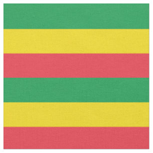 Tissu Rasta Ethiopie Drapeau Africain Couleurs