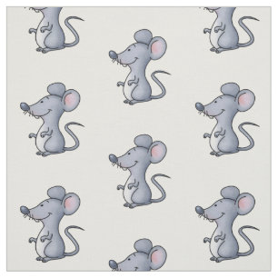 Tissu Rat de dessin