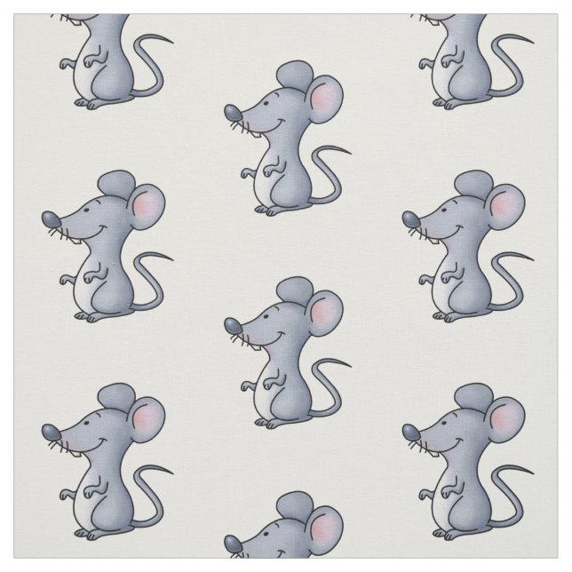 Tissu Rat de dessin (Échantillon)