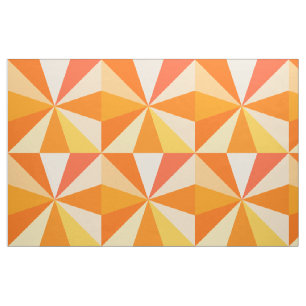 Tissu Rayons 60s géométriques géniaux modernes d'art