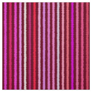 Tissu Rayures de craie - Bordeaux, Violet, Rose