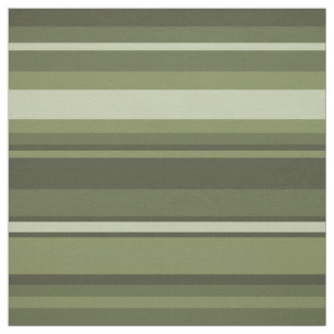 Tissu Rayures de vert olive