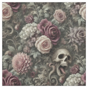 Tissu Reaping in the Rose - Énoncé gothique