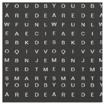 Recherche de mots (Inspirationnel) noir