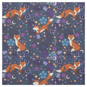 Tissu Renouveau des renards populaires