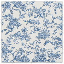 Répétition de toile florale bleue délicate